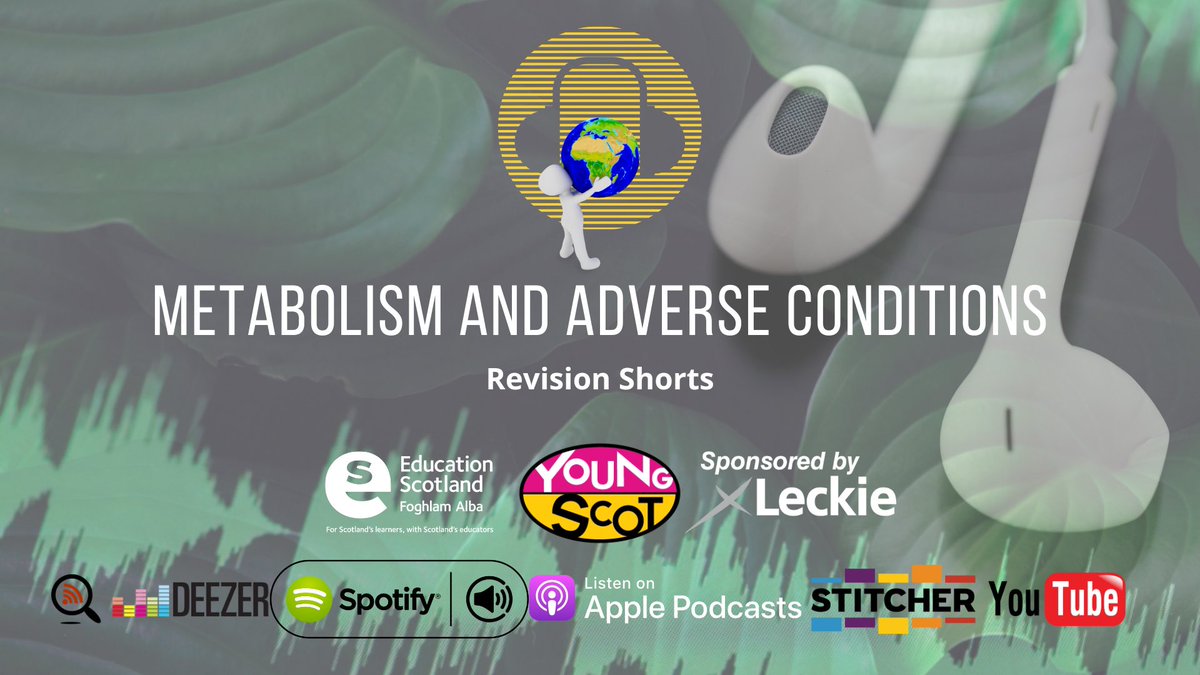 BiologyHigher's tweet photo. 🚨 Revision Shorts 🚨

Metabolism and Adverse Conditions is available online NOW! 

@ApplePodcasts 👉 https://t.co/WWXVa2lv9J

@spotifypodcasts 👉 https://t.co/e5bBfxotNY https://t.co/qnl5yPYFOA