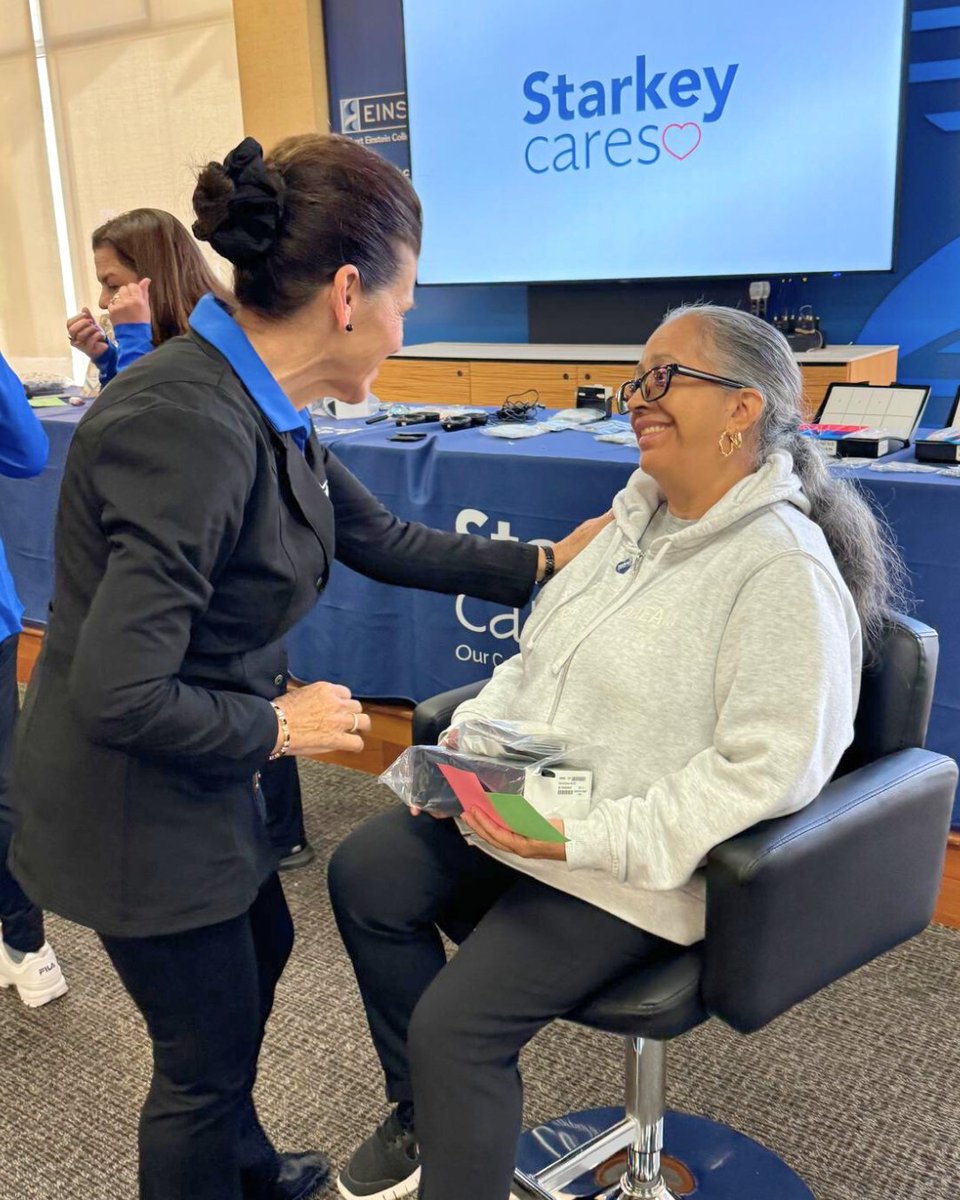 The connections we make with others are one of life's greatest gifts!

#BetterHearingMonth is something we celebrate every day at @StarkeyHearing. We're lucky to witness the power of hearing and how it helps people live their best lives! 🦻💙

#HearBetterLiveBetter