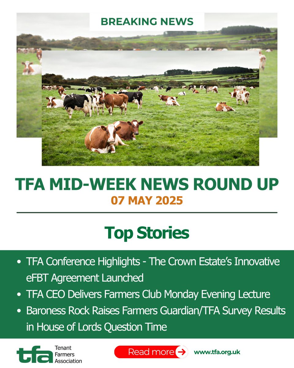 TFA Conference Highlights - The Crown Estate’s Innovative eFBT Agreement Launched, plus more from the past week.
 
Find out more 👇
mailchi.mp/78a91af988be/t…