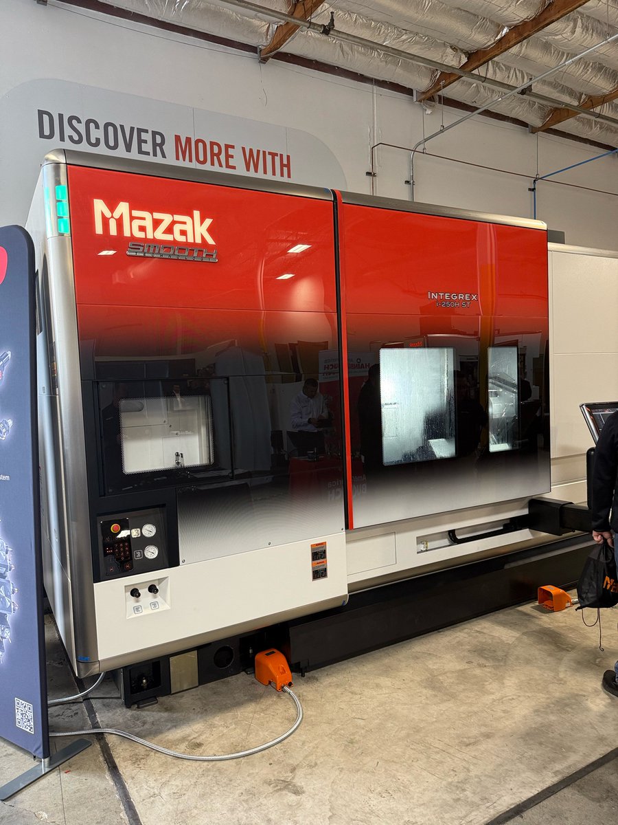 SierraCad's tweet photo. Showing Mastercam today and tomorrow at the Mazak Open House in Fremont. Come visit between 9-3pm. #mastercam https://t.co/ULIzn4qQMp