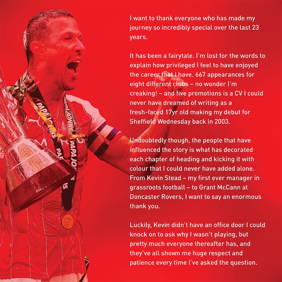 Richard Wood (@w00dy16) on Twitter photo What an incredible journey!
<a href="/drfc_official/">Don(C)aster Rovers FC</a> <a href="/RotherhamUnited/">Rotherham United</a> <a href="/CAFCofficial/">Charlton Athletic FC</a> <a href="/Coventry_City/">Coventry City</a> <a href="/swfc/">Sheffield Wednesday</a> <a href="/PFA/">PFA</a> <a href="/EFL/">EFL</a> What an incredible journey!
<a href="/drfc_official/">Don(C)aster Rovers FC</a> <a href="/RotherhamUnited/">Rotherham United</a> <a href="/CAFCofficial/">Charlton Athletic FC</a> <a href="/Coventry_City/">Coventry City</a> <a href="/swfc/">Sheffield Wednesday</a> <a href="/PFA/">PFA</a> <a href="/EFL/">EFL</a>