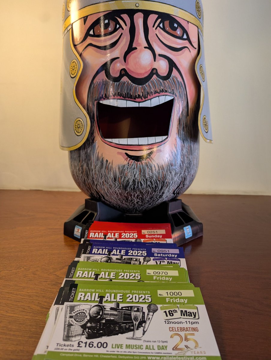 Doncaster Brewery & Tap (also on Bluesky) (@doncastertap) on Twitter photo Rail Ale tickets available from the bar. 16th - 18th May.
Cash only.
<a href="/barrowhill41/">BarrowHillRoundhouse</a> <a href="/CampaignforPubs/">Campaign for Pubs</a> <a href="/CAMRA_Official/">CAMRA</a> <a href="/DonnyBrewery/">Doncaster Brewery (also to be found on bluesky)</a> Rail Ale tickets available from the bar. 16th - 18th May.
Cash only.
<a href="/barrowhill41/">BarrowHillRoundhouse</a> <a href="/CampaignforPubs/">Campaign for Pubs</a> <a href="/CAMRA_Official/">CAMRA</a> <a href="/DonnyBrewery/">Doncaster Brewery (also to be found on bluesky)</a>