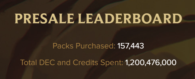 TheSPSDAO's tweet photo. This is two sets in a row that the SPS DAO has been able to surpass the break even point on its partnerships with @splinterlands to develop new core sets before the presale ends!
Conclave Arcana hype!!1!!1!!!1 https://t.co/WSlO5ph2rU