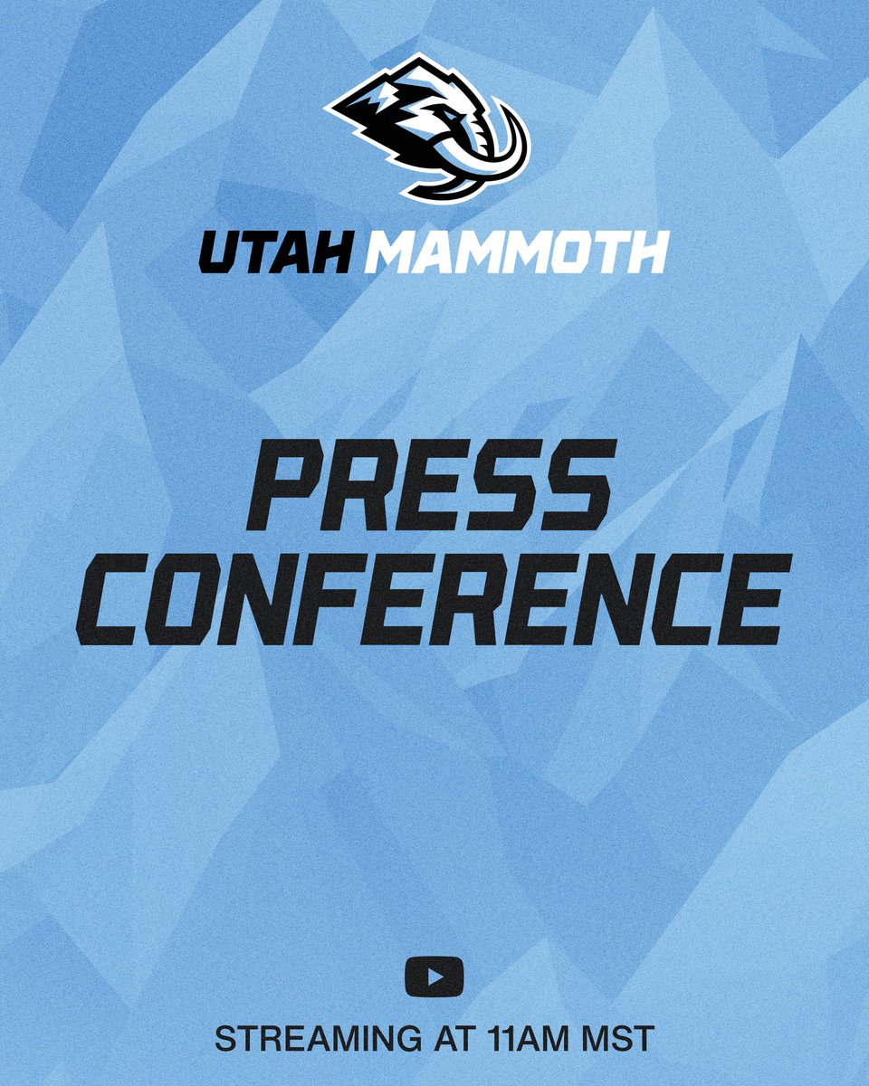 Hear NHL Commissioner Gary Bettman, and Ryan and Ashley Smith as they speak about this morning's brand reveal.

Streaming live on our YouTube at 11AM MT: 

m.youtube.com/@UtahHockeyClub