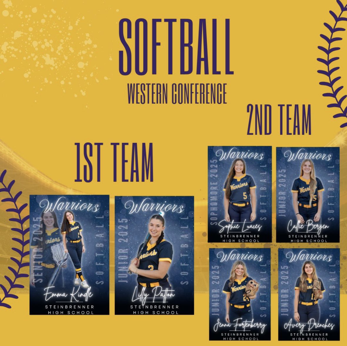 Warrior Softball (@gshs_softball) on Twitter photo Congrats 2025!!
Western Conference Awards <a href="/gshswarriors/">Steinbrenner High</a> <a href="/GSHSWSN/">Warrior Sports Network</a> <a href="/813Preps/">813Preps</a> Congrats 2025!!
Western Conference Awards <a href="/gshswarriors/">Steinbrenner High</a> <a href="/GSHSWSN/">Warrior Sports Network</a> <a href="/813Preps/">813Preps</a>