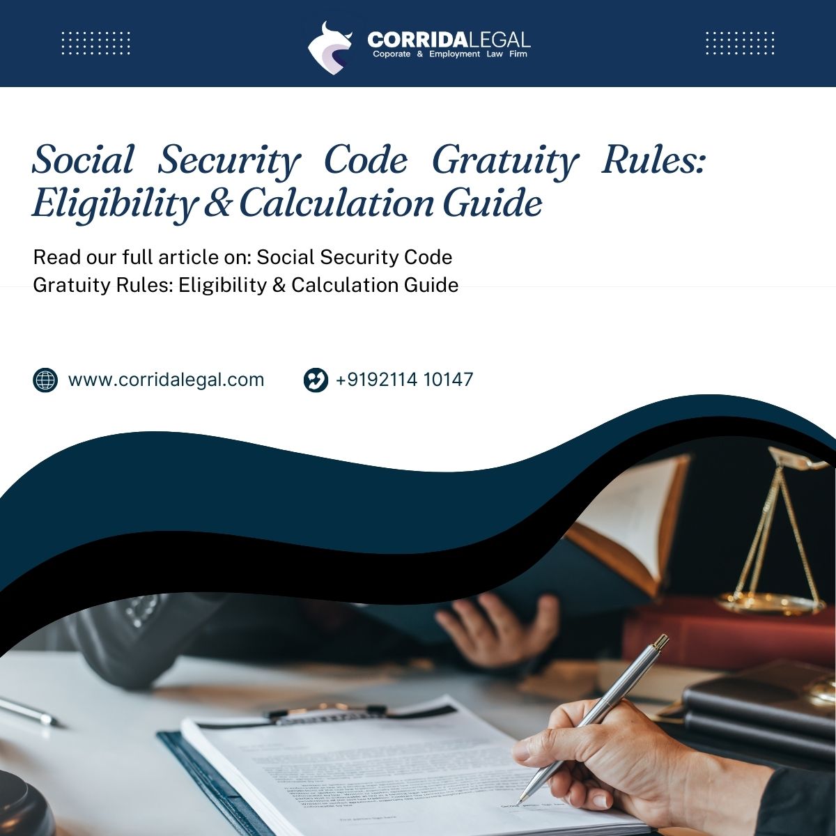 CorridaLegal's tweet image. The new Social Security Code Gratuity Rules have transformed how gratuity is calculated and who qualifies, including fixed-term and gig workers. 
Check out the article here: corridalegal.com/social-securit…
#GratuityRules #SocialSecurityCode #EmployeeBenefits #LabourLawIndia #GigWorker