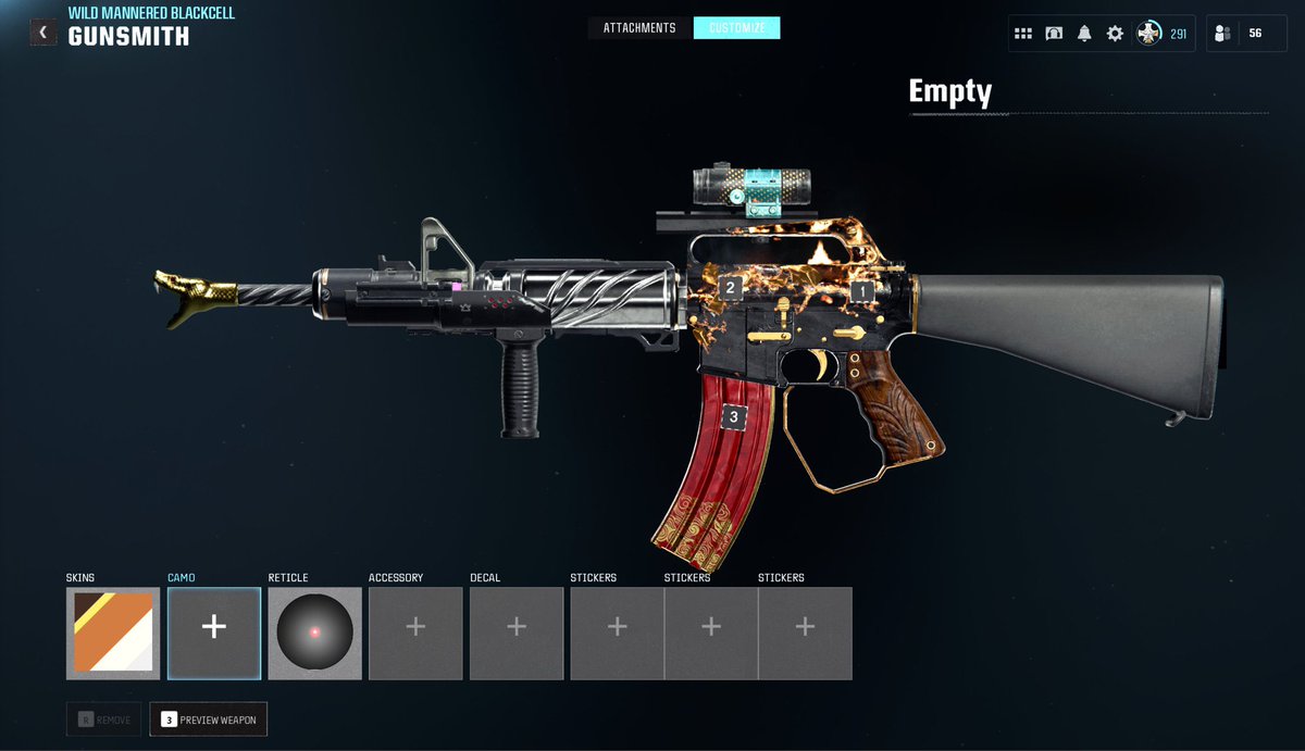 The Base Blueprint swap feature is now available in Black Ops 6