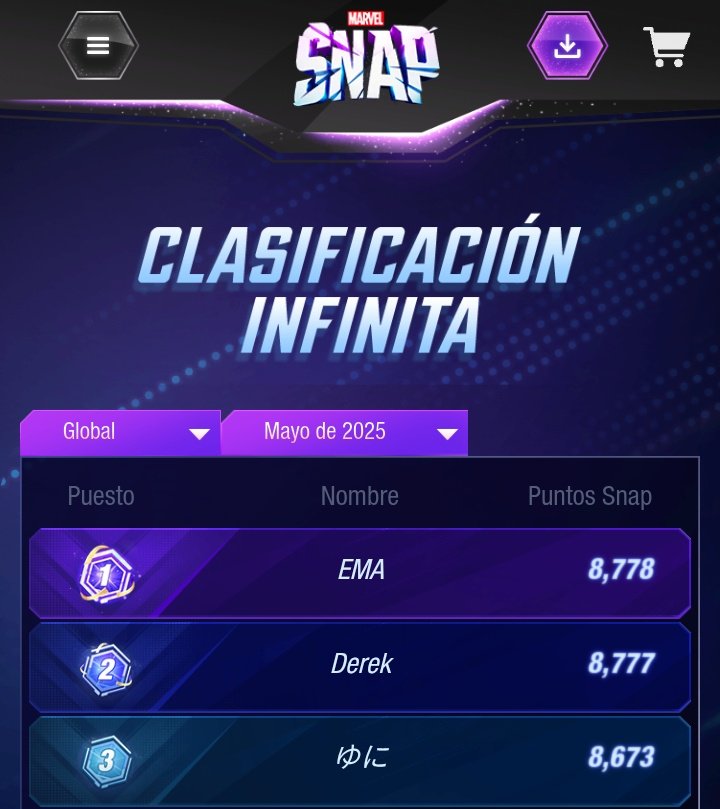 _EMA_Bn's tweet photo. RANK 1 !!
With the Thanos tech deck and surge as a new addition to the deck, the deck is extremely strong and also fun to play
@snapjudgecast https://t.co/7Jp3UKJ5Uv