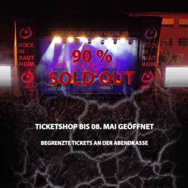 09.05.2025 🇩🇪 BRAUNSCHWEIG, Rock in Rautheim - 90% SOLD OUT!

Beasts, Rock in Rautheim is nearly sold out! Don’t miss your chance - grab your tickets now and join the 90-minute party packed with unforgettable moments! 🔥
Tickets available at beastinblack.com/tour.php

#BeastInBlack