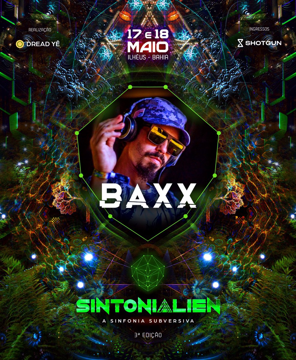 4891Vktr's tweet image. O pai tá on.  😙

Sintonialien
17 e 18 de Maio.
Ilhéus-BA

#psytech #highgroove