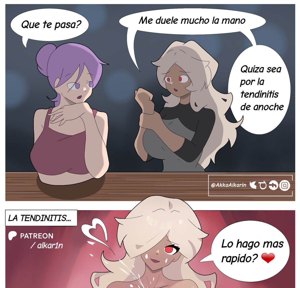La tendinitis...
#patreon