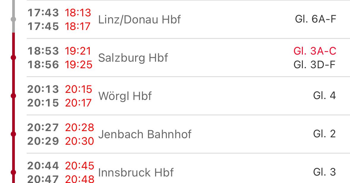 Liebe <a href="/unsereOEBB/">ÖBB</a> in welcher Matrix ist es realistisch, dass ein verspäteter Zug im deutschen Eck fast eine halbe Stunde Verspätung aufholt? Und warum behauptet das Scotty?