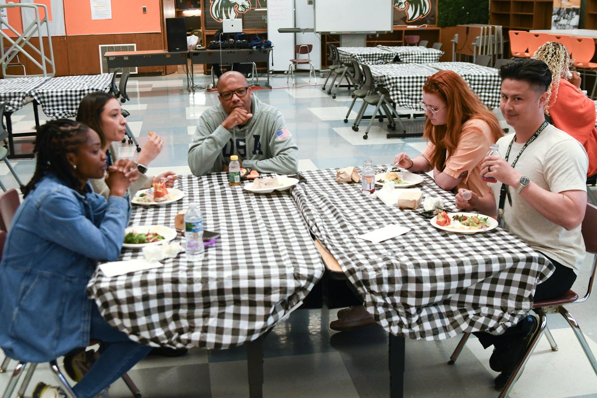 The administration is celebrating our teaching staff during Teacher Appreciation Week with a series of events, including today's luncheon in the Student Union.