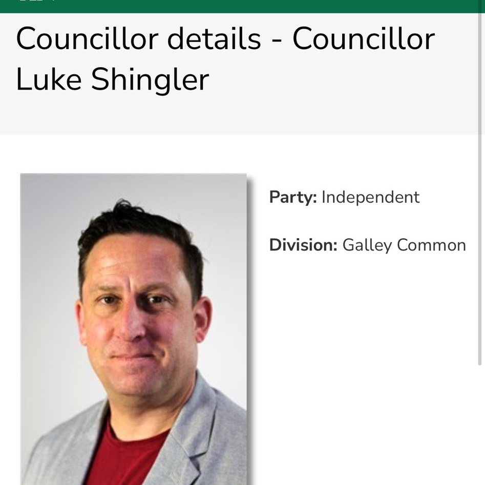 Prize for first Reform UK defector goes to Luke Shingler, now Independent for Galley Common, Warwickshire. 🍾