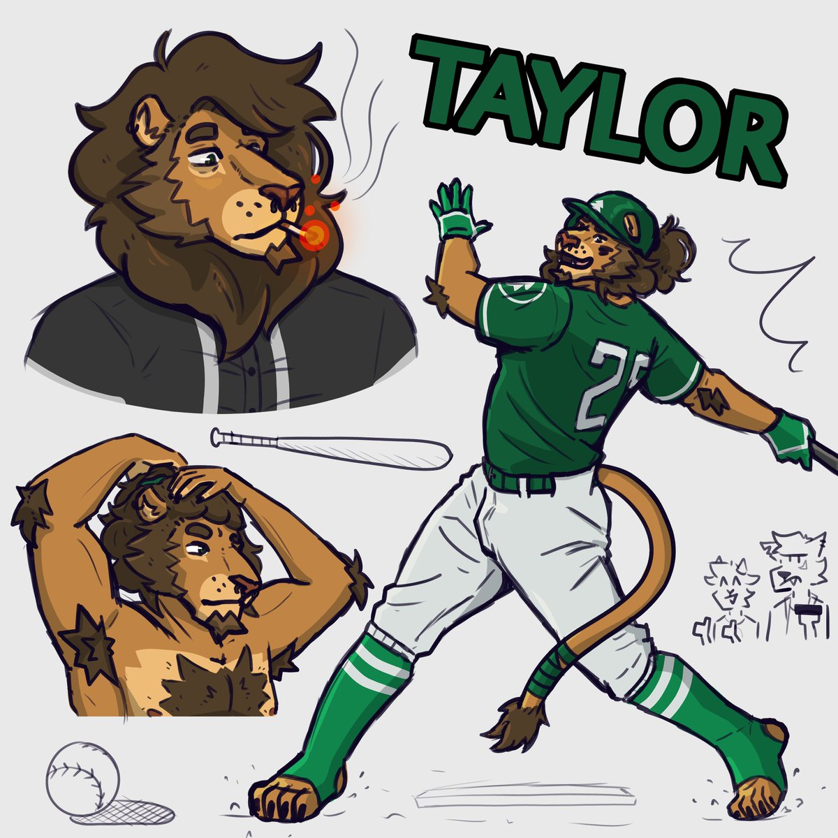 [OC] Finally drew this guy after like 2 years oops 🦁