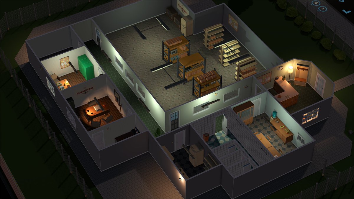 The new level for our #IndieGame about burglaries set in the 1970s is coming along nicely! We can't wait to give it a proper go and see how much fun it is! #GameDev #GameDesign #Unity3D #MadeWithUnity #IndieGameDev