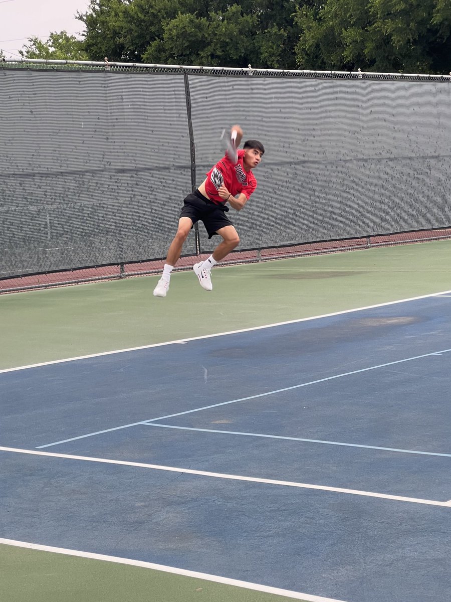 Good luck to our Tornillo Tennis team as they compete for an opportunity to qualify for state! Go Coyotes!!! #TISDProud