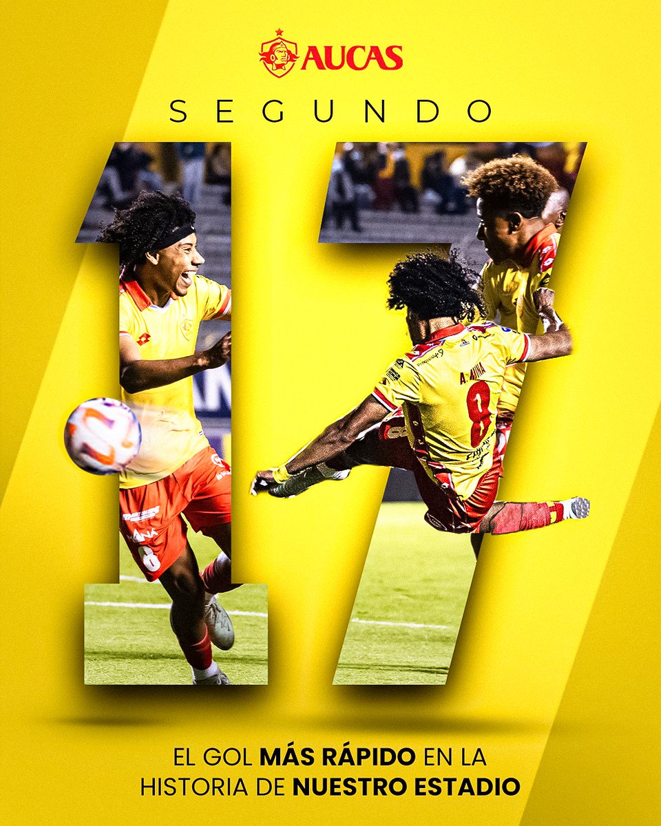 📌📋 #DatoEstadístico

⚽️ Ángelo Mina a los 17" ante Libertad anotó el gol más rápido marcado en el Gonzalo Pozo Ripalda en todos los partidos disputados en Serie A.

Antes lo había hecho el jugador Marcos Posligua del Olmedo ante Aucas a los 46" el 11 de noviembre del 2020.