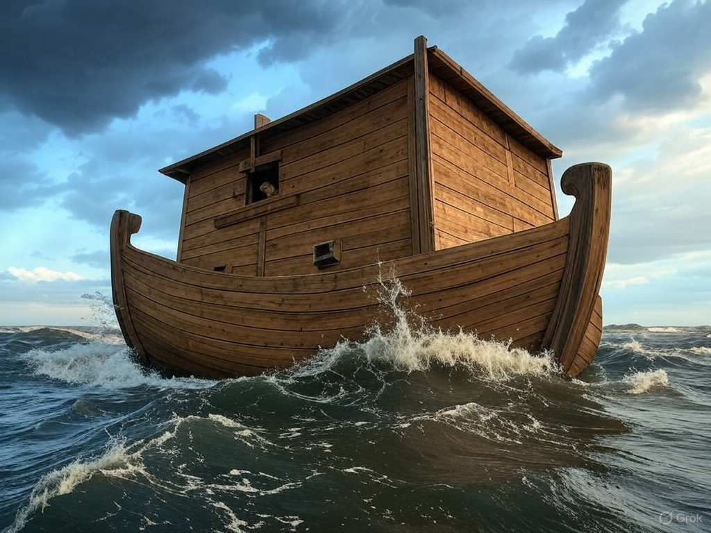 BremerDiet61982's tweet image. The Flood: What Lies Behind It?
Dear Community,
My new article about the Flood is here! I propose the theory that a global catastrophe—perhaps a celestial body—altered the Earth and shaped myths like Noah’s Ark or Atlantis. From red rivers to the formation of oceans: Could Earth…