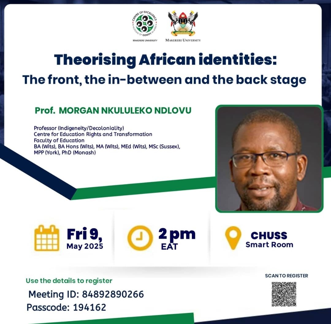 Dr. Amon Ashaba Mwiine; (@amwiine) on Twitter photo Please join us <a href="/MakerereCHUSS/">Makerere University CHUSS</a> <a href="/Makerere/">Makerere University</a> as we theorize African identities with Prof Ndlove and <a href="/SsaliSarah/">Sarah N. Ssali</a> Please join us <a href="/MakerereCHUSS/">Makerere University CHUSS</a> <a href="/Makerere/">Makerere University</a> as we theorize African identities with Prof Ndlove and <a href="/SsaliSarah/">Sarah N. Ssali</a>