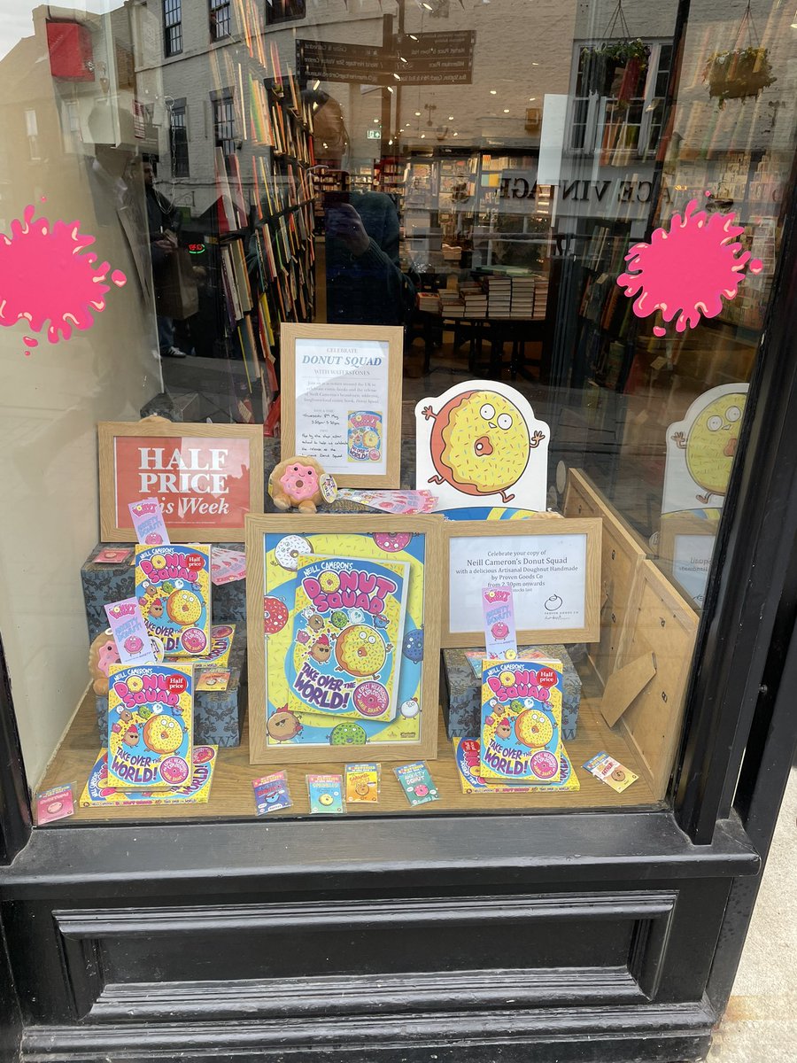 Waterstones Durham (@wstonesdurham) on Twitter photo Join us from 2:30pm tomorrow to celebrate the launch of <a href="/neillcameron/">Neill Cameron Has Left The Building</a> new squad #DonutSquad with artisanal 🍩 from <a href="/provengoodsco/">Proven Goods Co</a> Join us from 2:30pm tomorrow to celebrate the launch of <a href="/neillcameron/">Neill Cameron Has Left The Building</a> new squad #DonutSquad with artisanal 🍩 from <a href="/provengoodsco/">Proven Goods Co</a>