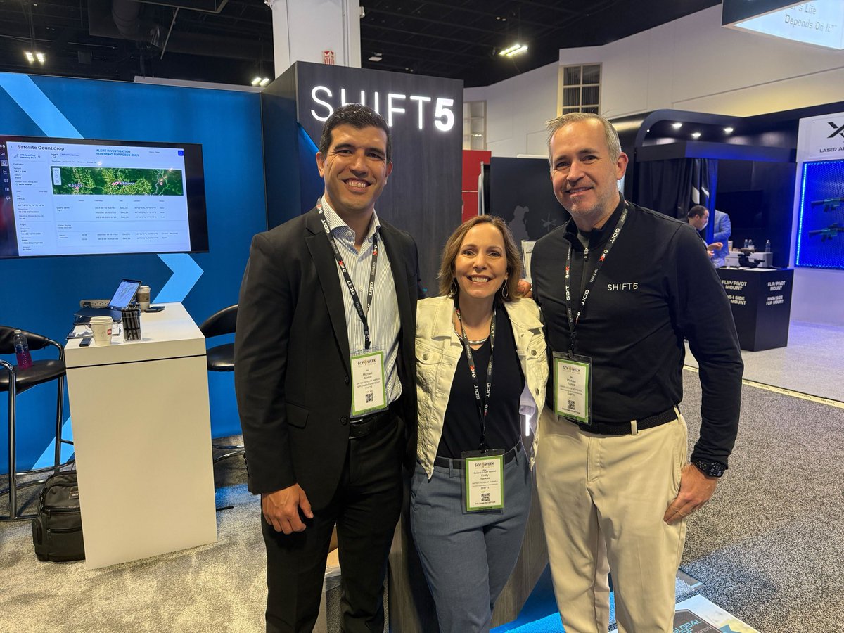 Swing by Booth 1810 at #SOFWeek2025 to see how Shift5 bolsters aircraft, rail, maritime, and ground vehicle security and operations!