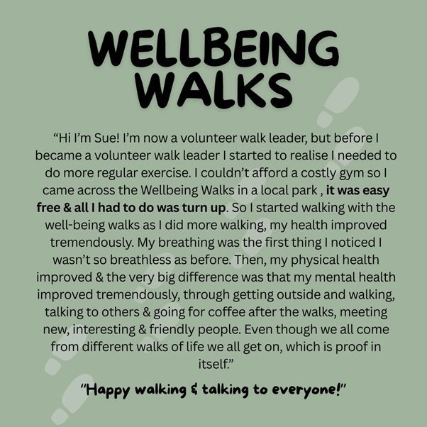 TWBC (@twellscouncil) on Twitter photo May is National Walking Month!
See what one of our lovely walk leaders had to say about Wellbeing Walks…
Walks are subject to change so please check our website before attending beta.ramblers.org.uk/go-walking/wel…. For more info, contact Health@tunbridgewells.gov.uk or call 01892 554411. May is National Walking Month!
See what one of our lovely walk leaders had to say about Wellbeing Walks…
Walks are subject to change so please check our website before attending beta.ramblers.org.uk/go-walking/wel…. For more info, contact Health@tunbridgewells.gov.uk or call 01892 554411.