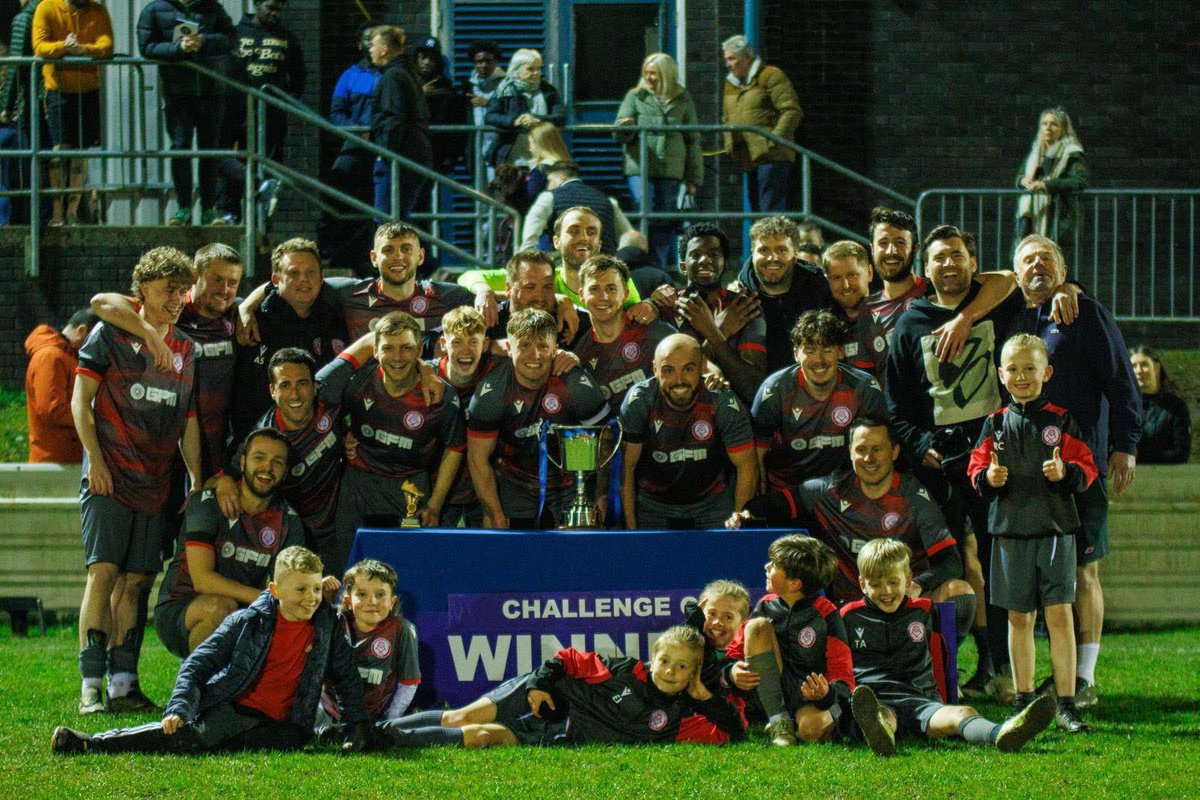 These boys. And a fair few others too along the way have battled hard this season. And we are where we are on Merit. Next stop could be promotion, which we will keep you updated about. 

District cup champions also 🏆

It’s our club. It’s our people ❤️🖤