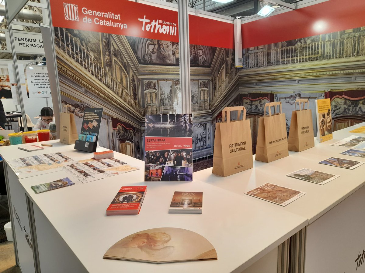 👀 Fins divendres ens trobaràs a la <a href="/FiraGran/">FiraGran, el Saló de la Gent Gran de Catalunya</a>, el Saló de la Gent Gran de Catalunya per donar a conèixer propostes per gaudir del patrimoni cultural català!

📍 Rutes, itineraris, visites a museus, monuments i jaciments...