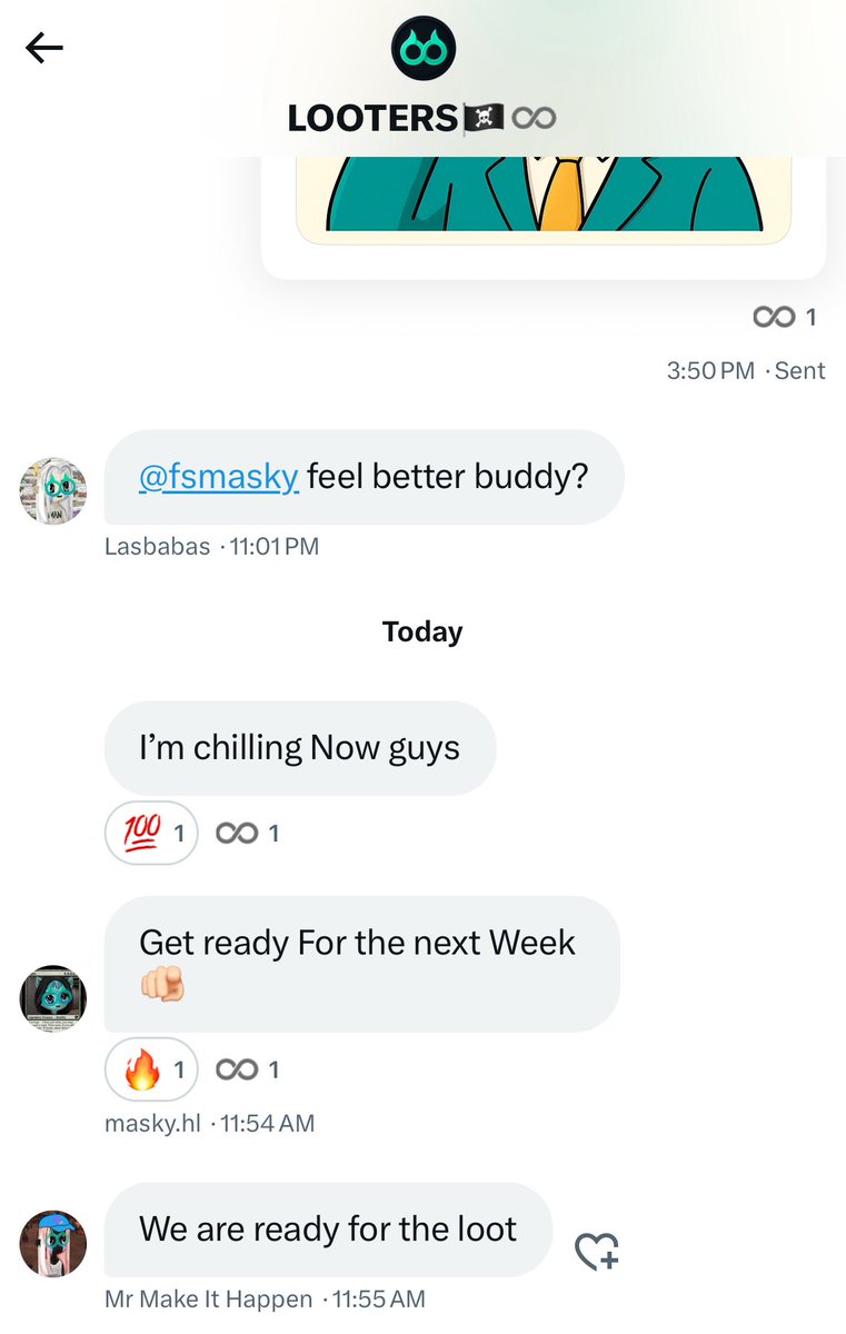 iwinn_trades's tweet photo. The founder’s back. The squad’s locked in.
Beta is near.
And the streets are whispering…
“Get ready for the $Loot.”
Next week, everything changes.

PFPs up. Goggles on. The Lootwave begins now. @LootLiquid 

#LiquidLoot #DeFi #NFT https://t.co/awi04Tl9NN
