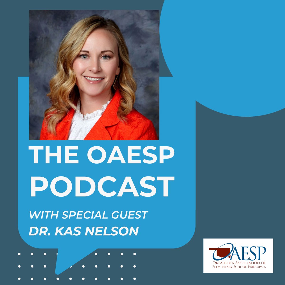 The OAESP Principal Podcast Episode #52: Dr. Kas Nelson. Dr. Nelson is the 2025 OAESP Principal of the Year and the 2025 NAESP National Distinguished Principal. Listen here: open.spotify.com/episode/2e2CVK…