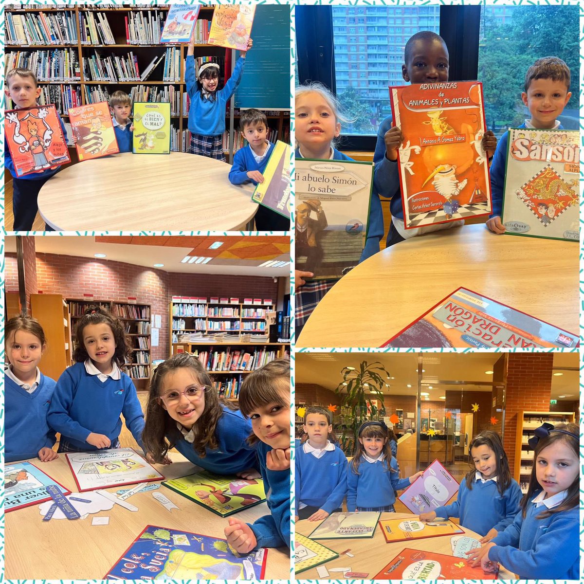 colegiosanvicentedepaul (@colsanvicente) on Twitter photo ¡Bibliotecarios por un día!
Esta semana, los peques de 1º EP visitaron la Biblioteca Pública del Centro Municipal de La Arena.
Allí aprendieron a moverse entre estanterías como auténticos exploradores de libros: descubrieron cómo se organizan, qué se puede prestar
<a href="/FundEducere/">Fundación Educere</a> ¡Bibliotecarios por un día!
Esta semana, los peques de 1º EP visitaron la Biblioteca Pública del Centro Municipal de La Arena.
Allí aprendieron a moverse entre estanterías como auténticos exploradores de libros: descubrieron cómo se organizan, qué se puede prestar
<a href="/FundEducere/">Fundación Educere</a>