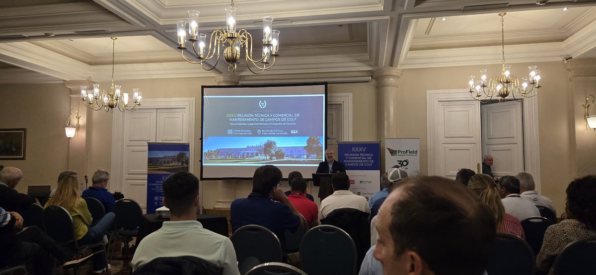 DrAgustingrass's tweet image. XXXV Congress of Turfgrass Management. San Nicolas, Buenos Aires, Argentina @GolfAAG
