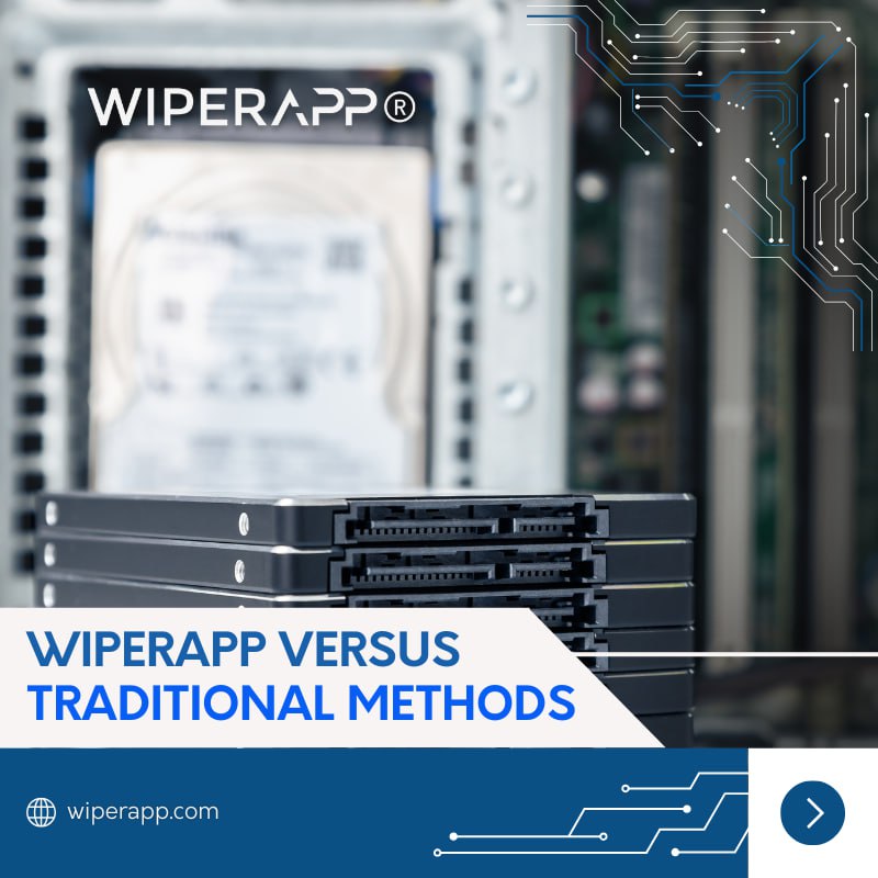 ⚖️ WIPERAPP vs. Traditional Methods

Why stick to outdated methods when you can upgrade? 🚀
🔹 Traditional methods → Time-consuming, less secure ❌
🔹 WIPERAPP → Fast, certified, and environmentally responsible ✅

Make the smart move today! wiperapp.com