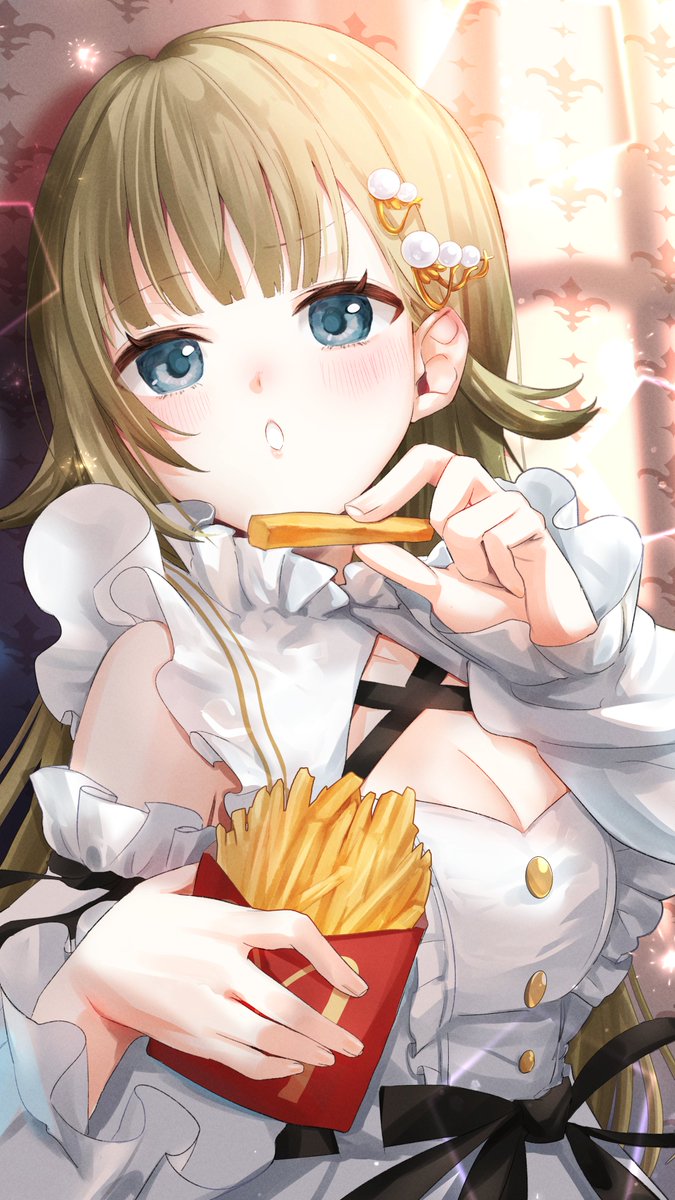 「しょうがないから一本だけあげる」

 #はなぶさの絵