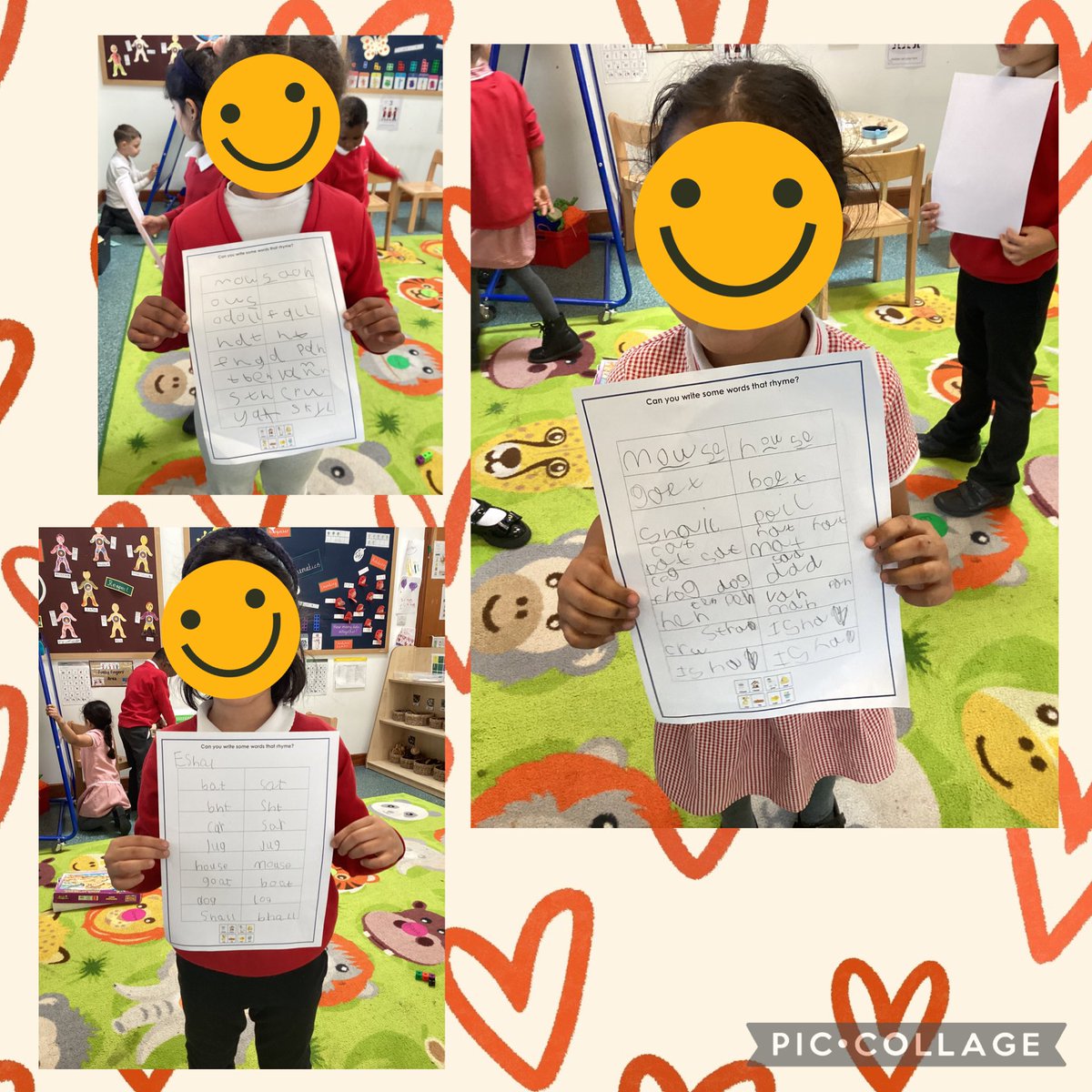 Take a look at Reception’s amazing, independent writing of rhyming words! Super impressive! ⭐️ <a href="/WhittinghamWHA/">Whittingham Primary Academy</a>