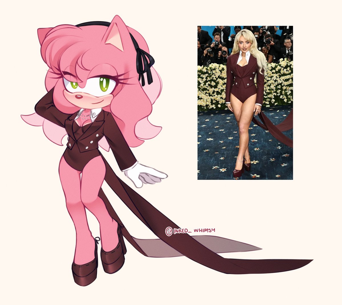 Amy in Sabrina's outfit ❤️

#amyrose