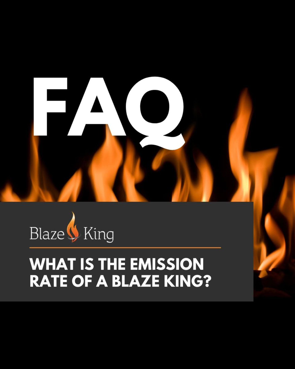Blaze King stoves are among the cleanest-burning available, producing as little as 0.4–0.8g of particulate emissions/hour.

✔ Cleaner air in/around home
✔ Better for environment
✔ More efficient burns
✔ Less buildup in chimney

#BlazeKing #CleanBurningHeat #EcoFriendlyHeating