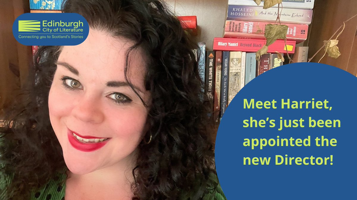 Meet Dr Harriet MacMillan, she's just been appointed Edinburgh UNESCO City of Literature Trust's new Director! ✨

We look forward to working with Harriet from June 2025!