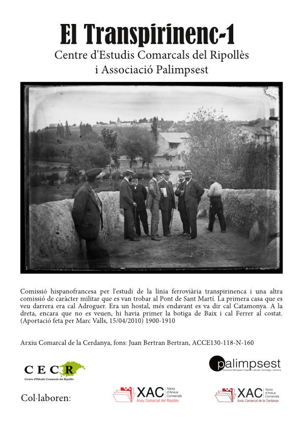assopalimpsest's tweet photo. #AssoPalimpsest amb el Centre estudis @CECripolles i els Arxius comarcals del Ripollès i la Cerdanya @ACRipolles comença una sèrie de publicacions que ens apropen al temps de la construcció i posada en marxa del #Transpirinec i al proper #centenari 1929 https://t.co/H9igiyQxRI https://t.co/pSDc0jxlIO