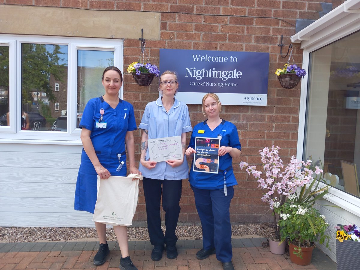 #HandHygiene 
Thank you Liversage Court,  Langdale Heights &amp; Nightingale Care for your IPC pledges for #WorldHandHygieneDay 
✨️ Great work!
<a href="/donna_foulkes/">Donna Foulkes</a>
<a href="/UHDBIPCT/">UHDB Infection Prevention and Control Team</a>