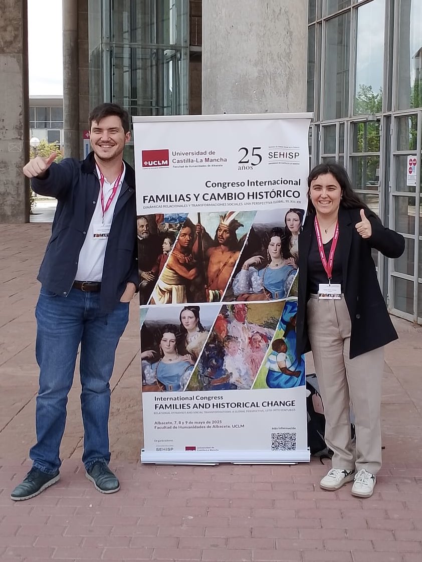 WINLOSE: Ganar y Perder en la Edad Moderna (@winlose_uv) on Twitter photo Hoy han participado Sandra Boluda (<a href="/Res_historica/">Reshistorica</a>) y <a href="/AndresBorrasB/">Andrés Borrás Benavente</a> en el Congreso Familias y Cambio Histórico🙌🏻📚🗣️, organizado por el <a href="/SEHISP_UCLM/">SEHISP_UCLM</a>
Nos envían esta foto desde la facultad de <a href="/Humanidades_AB/">Humanidades // UCLM // Albacete</a> de Albacete 😄😄👍🏻👍🏻 Hoy han participado Sandra Boluda (<a href="/Res_historica/">Reshistorica</a>) y <a href="/AndresBorrasB/">Andrés Borrás Benavente</a> en el Congreso Familias y Cambio Histórico🙌🏻📚🗣️, organizado por el <a href="/SEHISP_UCLM/">SEHISP_UCLM</a>
Nos envían esta foto desde la facultad de <a href="/Humanidades_AB/">Humanidades // UCLM // Albacete</a> de Albacete 😄😄👍🏻👍🏻