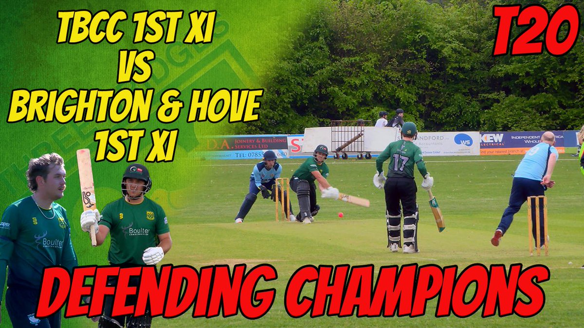 🚨 NEW VIDEO 🚨 

TBCC vs <a href="/BandHcc/">Brighton & Hove CC</a> T20 

youtu.be/z3wRPV2U5NM?si…