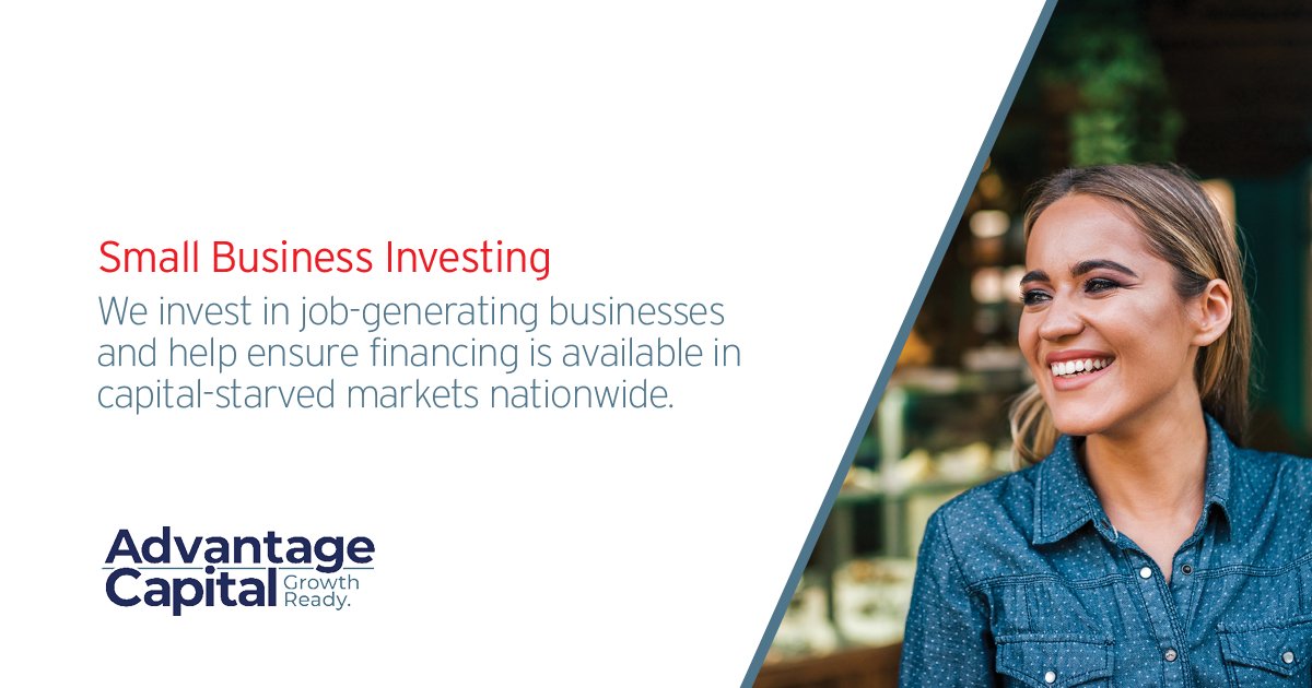 Too many communities are rich in potential but starved for capital. Advantage Capital invests in small businesses, driving jobs and growth in underserved areas nationwide. 🔗Learn more: loom.ly/Pb_lI6U