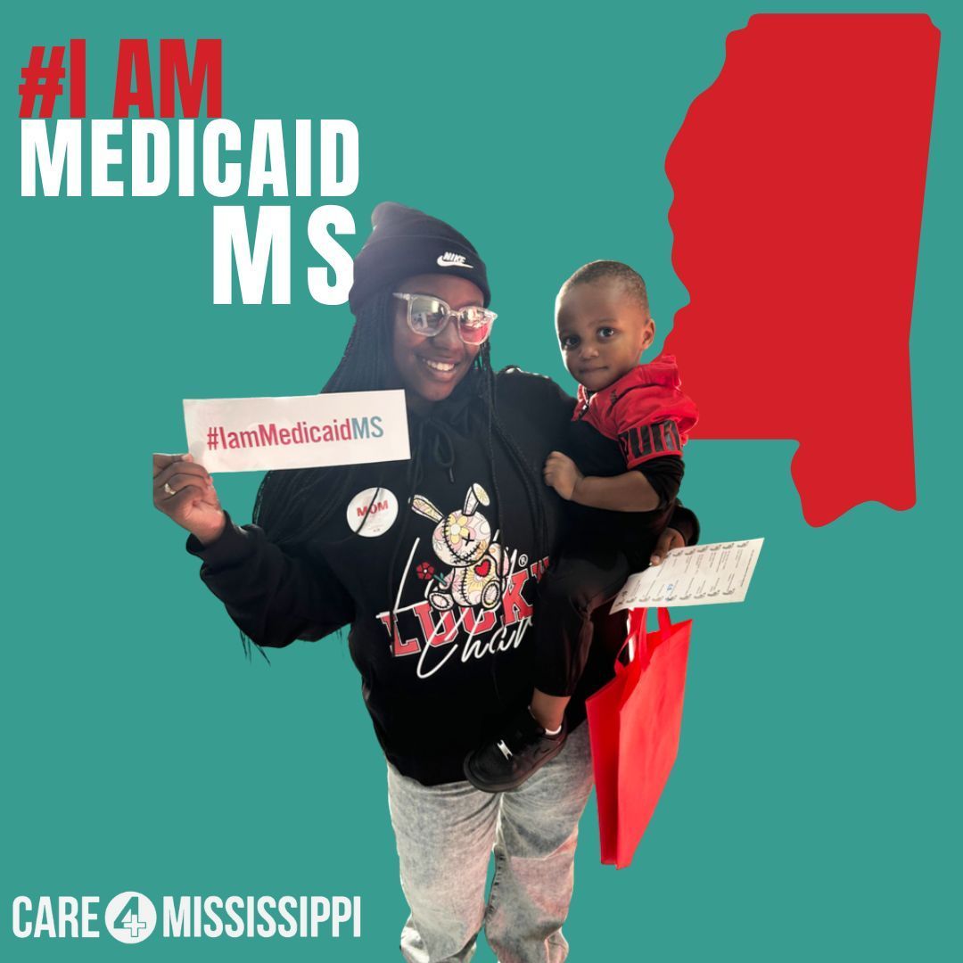 Care4MS's tweet photo. Behind every Medicaid number is a story. In MS, 74,886 adults &amp; 52,902 kids rely on Medicaid &amp; CHIP. Cuts hurt real families.

Join #IAmMedicaidMS by @Care4MS—share your photo &amp; help protect the care our communities depend on.

#ProtectMedicaid #Care4MS #StopTheCuts https://t.co/Et7k8NVK38
