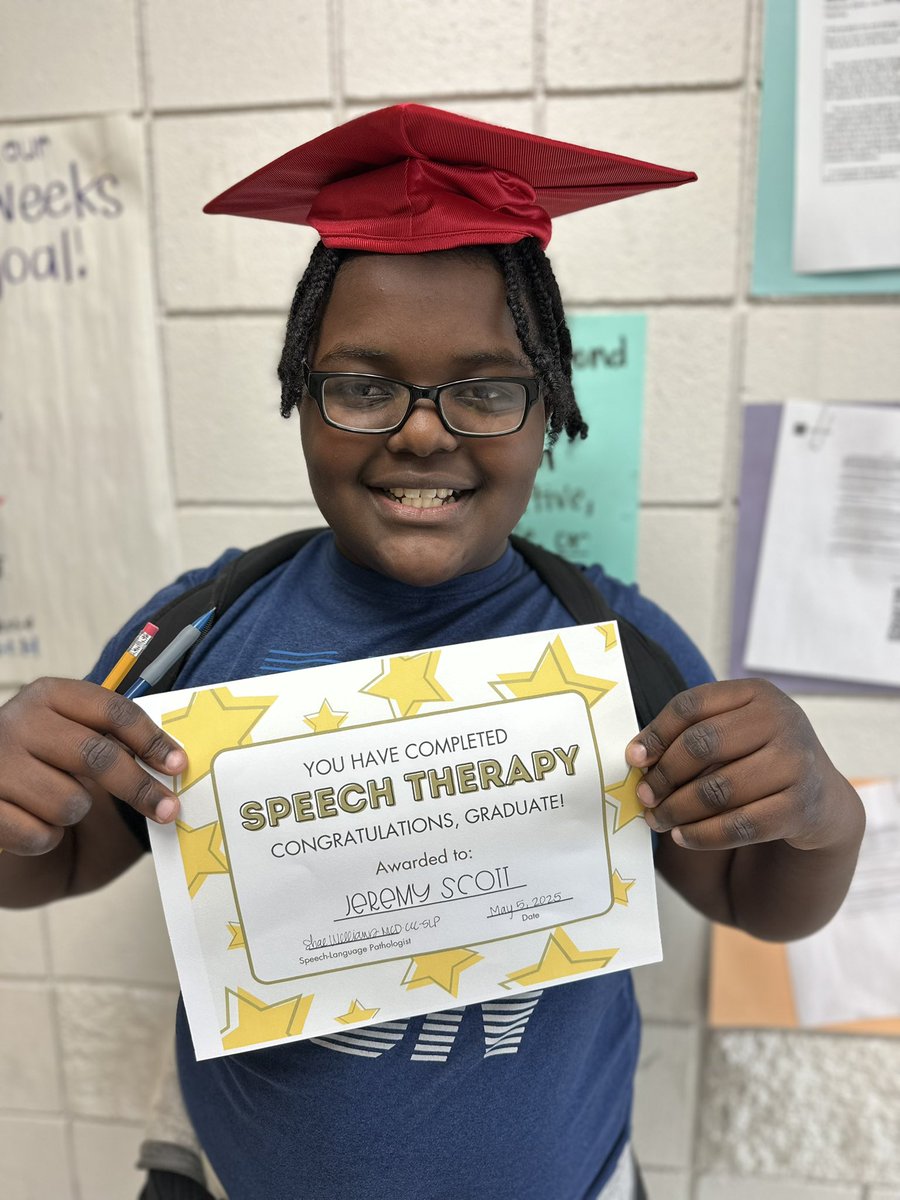 Three more speech graduates! I’m soooo proud of these kids! 🎓🎓🎓