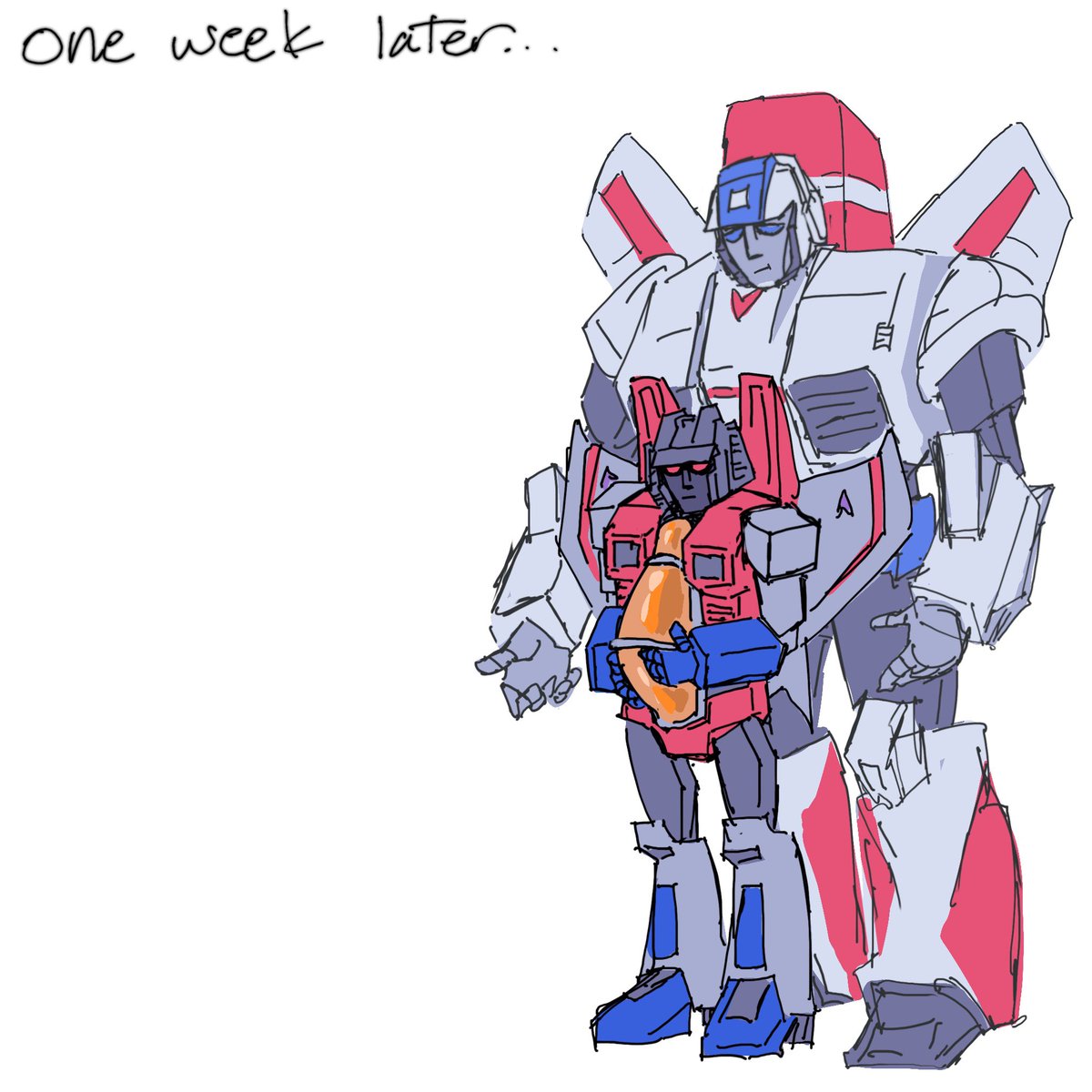 HotrodFebreezeB's tweet image. baby’s first mechpreg #skystar #maccadams #starscream #skyfire
