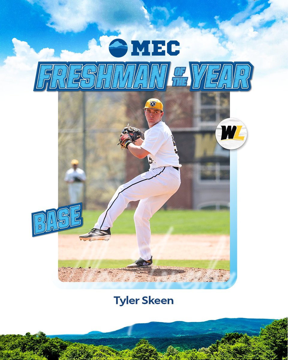 𝟮𝟬𝟮𝟱 𝗙𝗥𝗘𝗦𝗛𝗠𝗔𝗡 𝗢𝗙 𝗧𝗛𝗘 𝗬𝗘𝗔𝗥 ⚾️

Congratulations to West Liberty's Tyler Skeen!