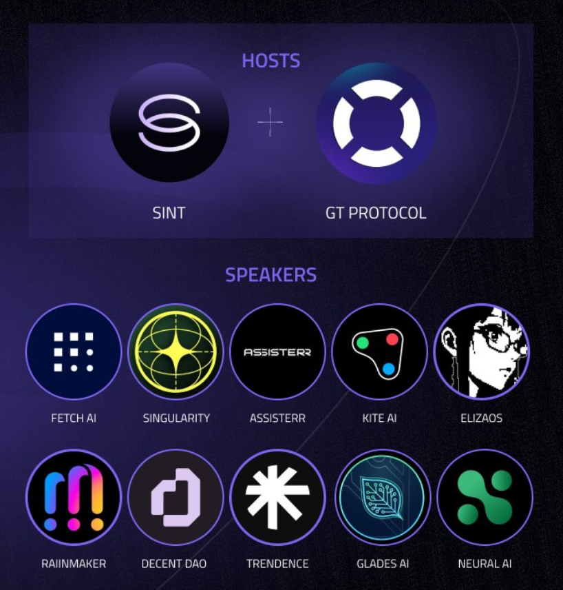 GladesAI's tweet image. Join us live on Spaces with @sinthive for Trendsetting AI &amp;amp; Web3: Token2049 Recap!

We’re honoured to speak alongside @Fetch_ai @SingularityNET , and other AI moguls as we dive into all things Glades.

🗓 Date: Thursday, May 8th, 2025
⏰ Time: 9AM PST / 4PM UTC
🔗 Tune in here…