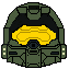 _rycko's tweet image. Pixel art. #HALO #HaloInfinite #pixelart #PIXEL